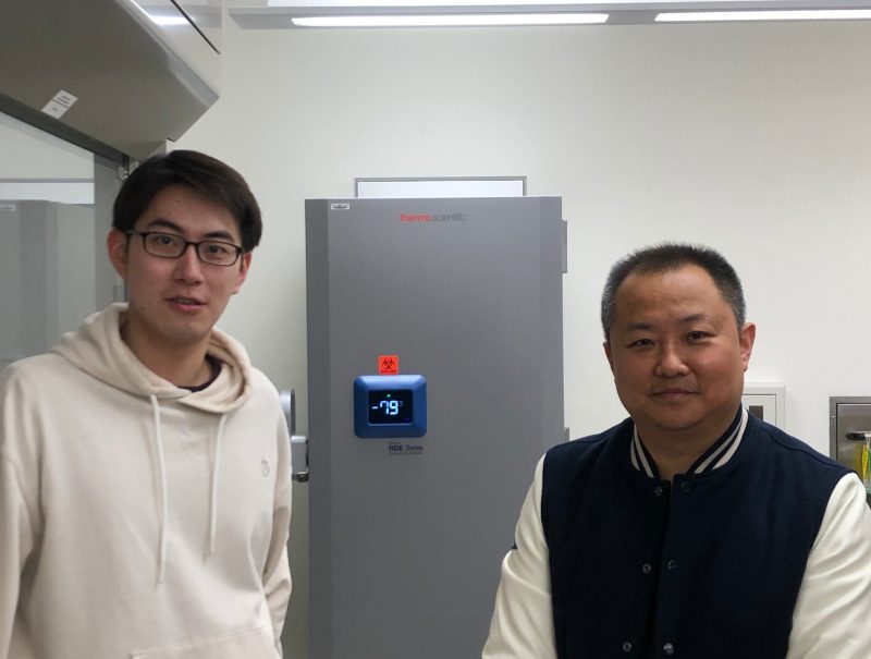 Chang Lu, Ph.D., and Doctoral Student Bohan Zhu